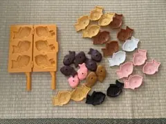 魚型シリコン型 おもちゃ 9個セット