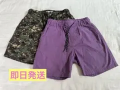 【即日発送】GLOBAL WORK ハーフパンツ 2枚セット 110cm