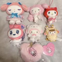 サンリオ マイメロディマスコット7個セット