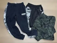 PUMA ユニクロ　キッズ パンツ 3点セット　150cm 160cm テニスのサムネイル