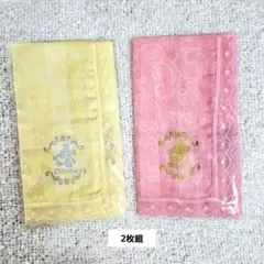 東京ディズニーリゾート　レース縁取り　ハンカチ　ミニーマウス　2枚組　新品未使用