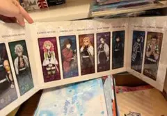 台湾限定　鬼滅の刃　しおり　セット　柱　カード　9枚セット　冨岡義勇　胡蝶しのぶ