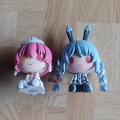 ホロライブ　ちょこのっこフィギュア　宝鐘マリン　兎田ぺこら