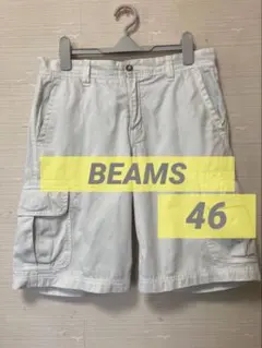 ショートパンツ 短パン ボトムス パンツ ビームス BEAMS メンズ 白46