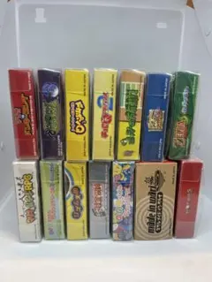 ゲームボーイアドバンス ソフト まとめ売り