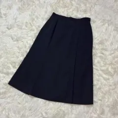リリアンビューティ 7 S フレアスカート 無地 黒 通勤 卒業式 入学式のサムネイル