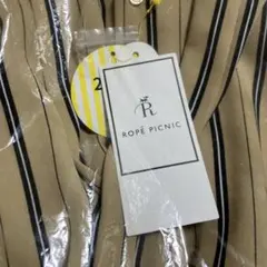 ROPÉ PICNIC ストライプ柄 ボウタイブラウス 長袖のサムネイル