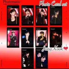 BTS JungKookフォトカード ジンアンコン①