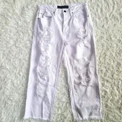✨️希少モデル✨️Alexander Wang ダメージ加工 デニム y2k M