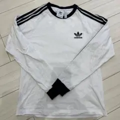 adidas 長袖Tシャツ ホワイト/ブラック