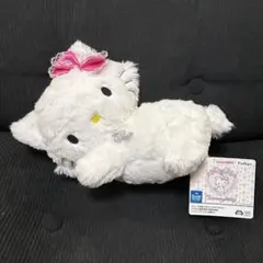 【顔立ち◎】チャーミーキティ 寝そべりBIGぬいぐるみのサムネイル