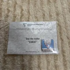 SEVENTEEN CARAT セブチ　 FC継続特典