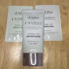 ダルバ トーンアップサンクリーム 50ml パープル グリーン サンプル付き