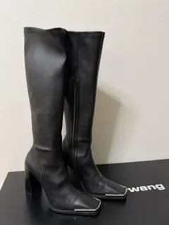 alexander wang ブラック ロングブーツのサムネイル