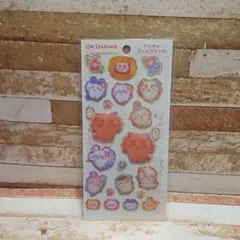 【 ちいかわ 】 シーサーのおみやげやさん クリアなぷっくりシール