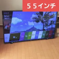 4Kテレビ LG55UN7400PJA 大幅値下げ送料込み - メルカリ
