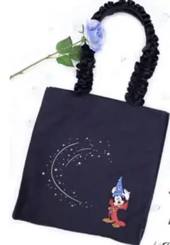 ミッキーマウス展限定 メゾンドフルール スクエアトートバッグ