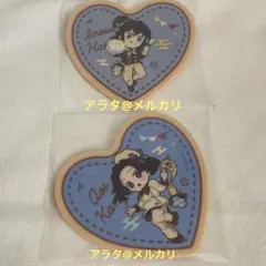 【未開封】鬼滅の刃 嘴平伊之助 神崎アオイ ハート型アクリルコースター 2点