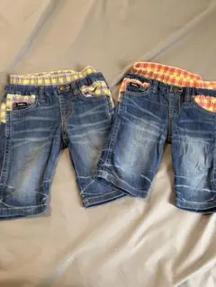 JUNK STORE ハーフパンツ 2枚セット 100cm