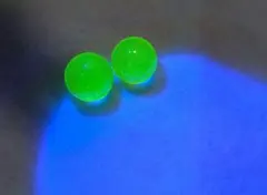 大粒 ウランガラス ビー玉 Ｙ ウラン ガラス ビンテージ アンティーク 大粒 ウランガラス ビー玉 Y ウラン ガラス ビンテージ