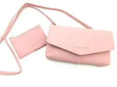 JILL STUART⭐︎レザー調バッグ＆ポーチ2点セット