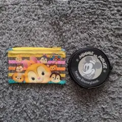 ディズニーキャラクター　ポーチ　2つセット　送料無料　匿名配送　昭和レトロ