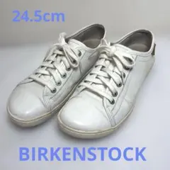 BIRKENSTOCK スニーカー ホワイト　24.5cm ビルケンシュトック