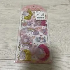 ゆらゆら キラキラ ハローキティ ウォーターインシール 立体 サンリオ ぷっくり