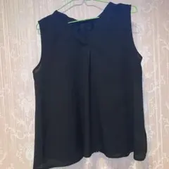 ノースリーブ　ブラウス　レース