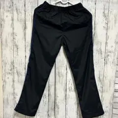 パンツ　長ズボン　ロング　裏起毛　あったかい　キッズ　ブラック　反射