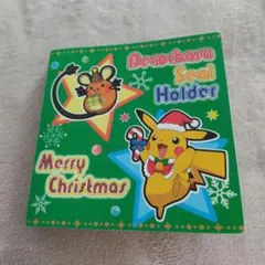 ポケモン　デコキャラシールホルダー クリスマス