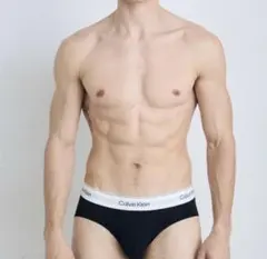 カルバンクライン　メンズビキニ　M(S) 黒　ビキニブリーフ　男性ブリーフ　下着