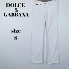 【a1503】DOLCE&GABBANA デニムパンツ ジーンズ ホワイト 25のサムネイル