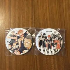 ハイキュー　コレクション缶バッジ　烏野　集合