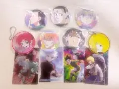 HUNTER × HUNTER 缶バッジ キーホルダー カード