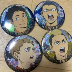 ハイキュー 缶バッジビスケット