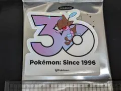 クズモー ポケモン 30周年記念 ステッカー 韓国限定