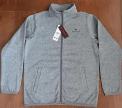グレー フリースジャケット