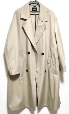 ZARA メンズダブルブレストオーバーサイズトレンチコート
