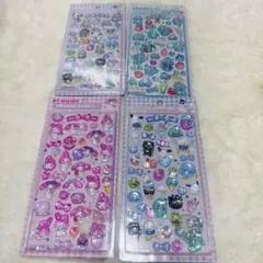 訳あり※ボンボンドロップシール　サンリオ4シート