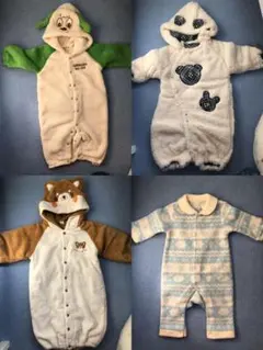 4点セット　ロンパース　冬物