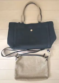 【美品】コールハーン トートバッグ ショルダー 2点セットのサムネイル