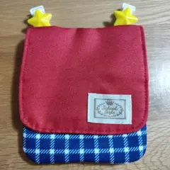 移動ポケット チェック柄