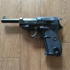 絶版品 クラウン 7mmつづみ弾 ルガー P.08 4インチ 組立キット 完成品