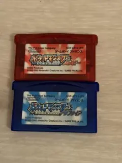 ポケモン　ポケットモンスター　ルビー・サファイア　GBA ソフト