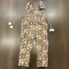 LOUISE MISHA 花柄コットンオーバーオール 100cm