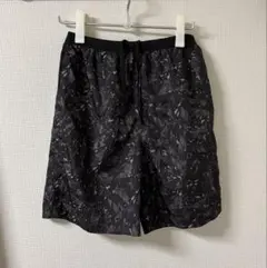IGNIO イグニオ ハーフパンツ M ブラック 総柄 ランニングのサムネイル