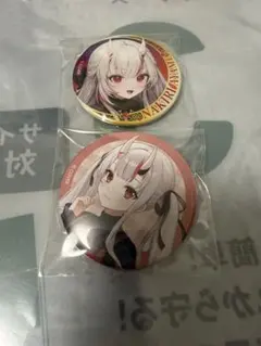 ホロライブ ローソン 缶バッジ 百鬼あやめ ハロウィン