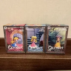 Qposket ディズニーフィギュア 3体セット