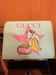 【付属品あり】【新品未使用】GUCCI財布ばなにゃ　二つ折り財布　ミニ財布 2025年最新】ばなにゃ 財布の人気アイテム - メルカリ